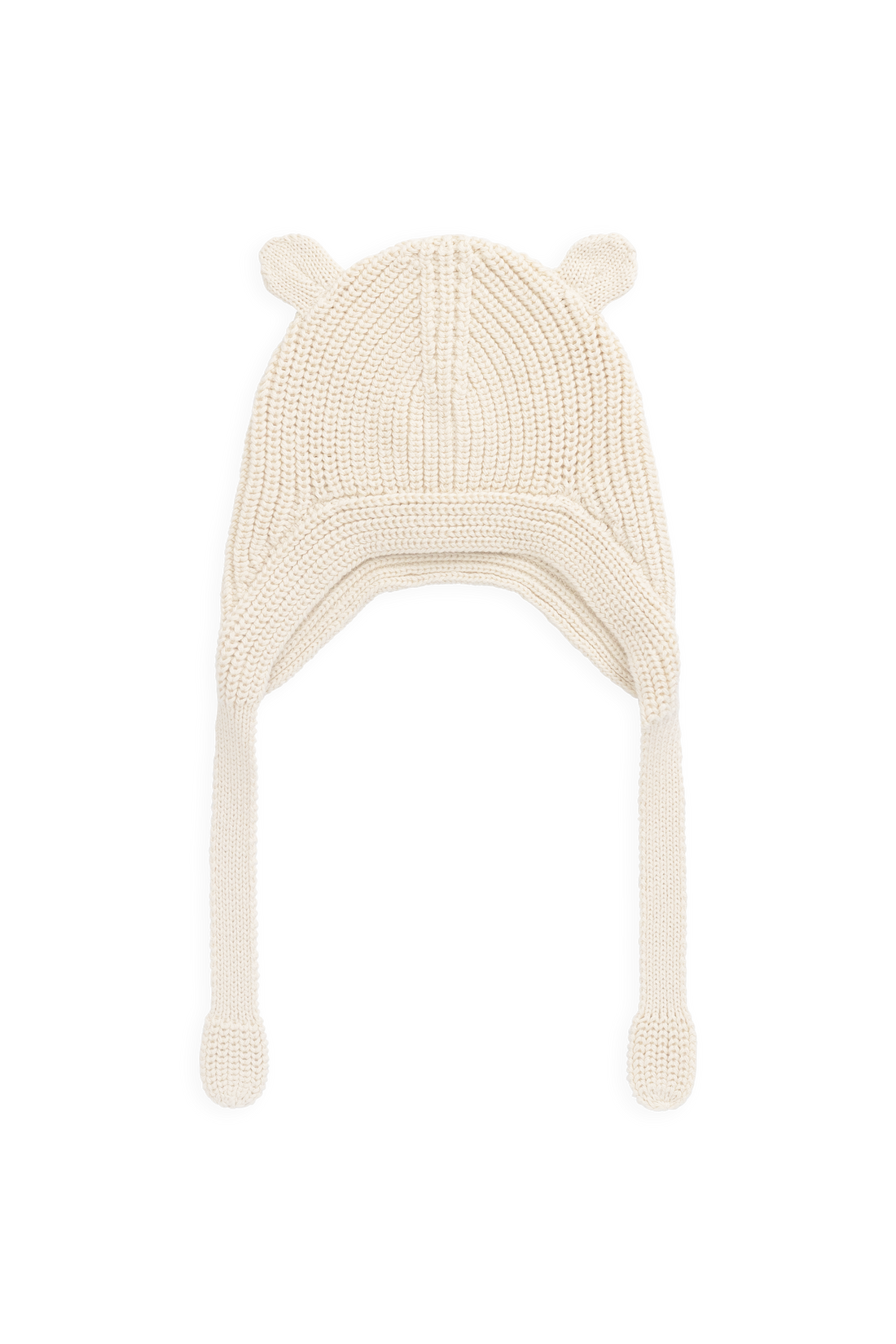 Ashton Knitted Hat - Vanilla Childrens Hat from Jamie Kay USA