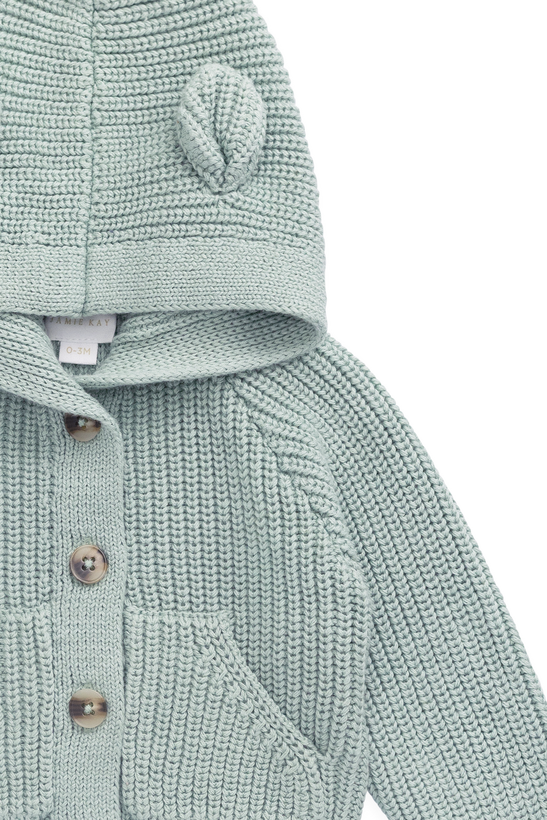 Bear Cardigan - Reef Childrens Cardigan from Jamie Kay USA