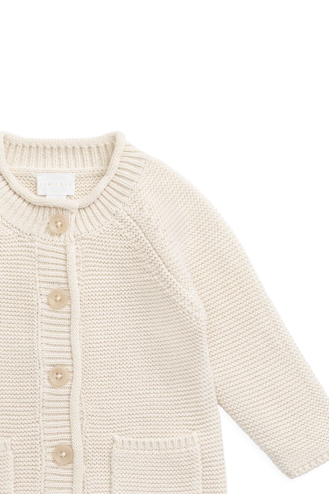 Cameron Knitted Onepiece - Vanilla Childrens Onepiece from Jamie Kay USA