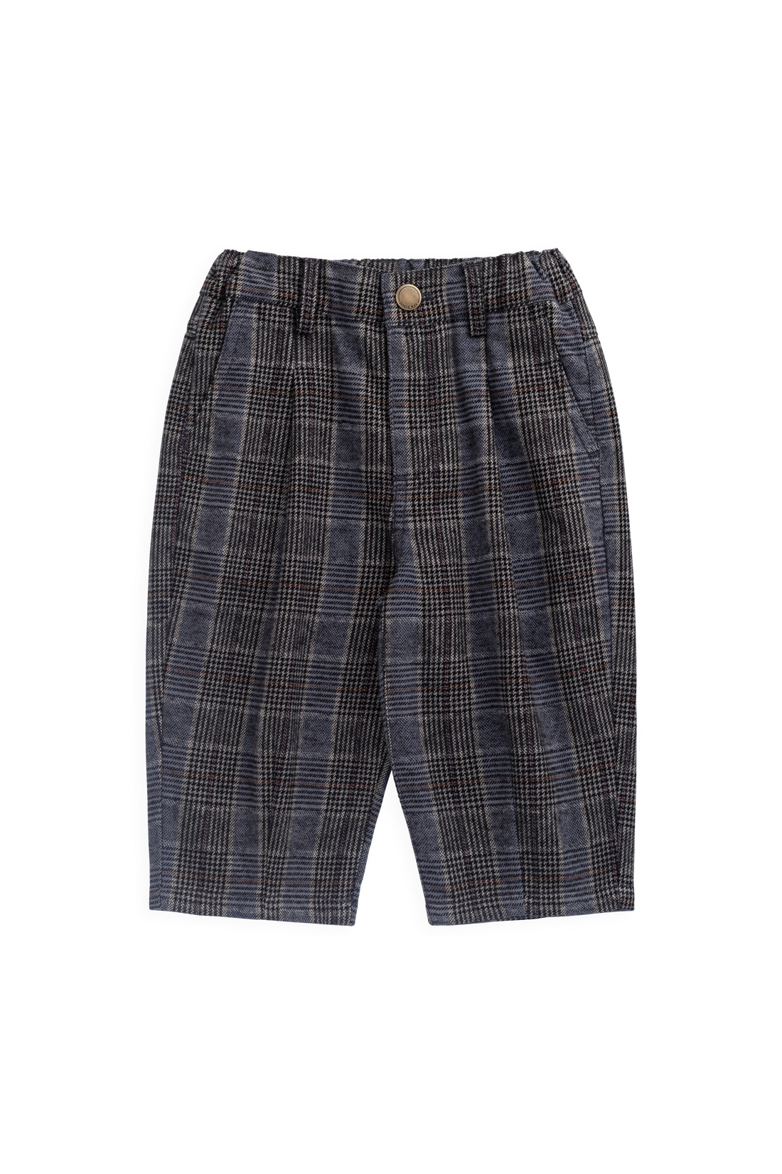 Campbell Pants - Checked Cotton Childrens Pant from Jamie Kay USA