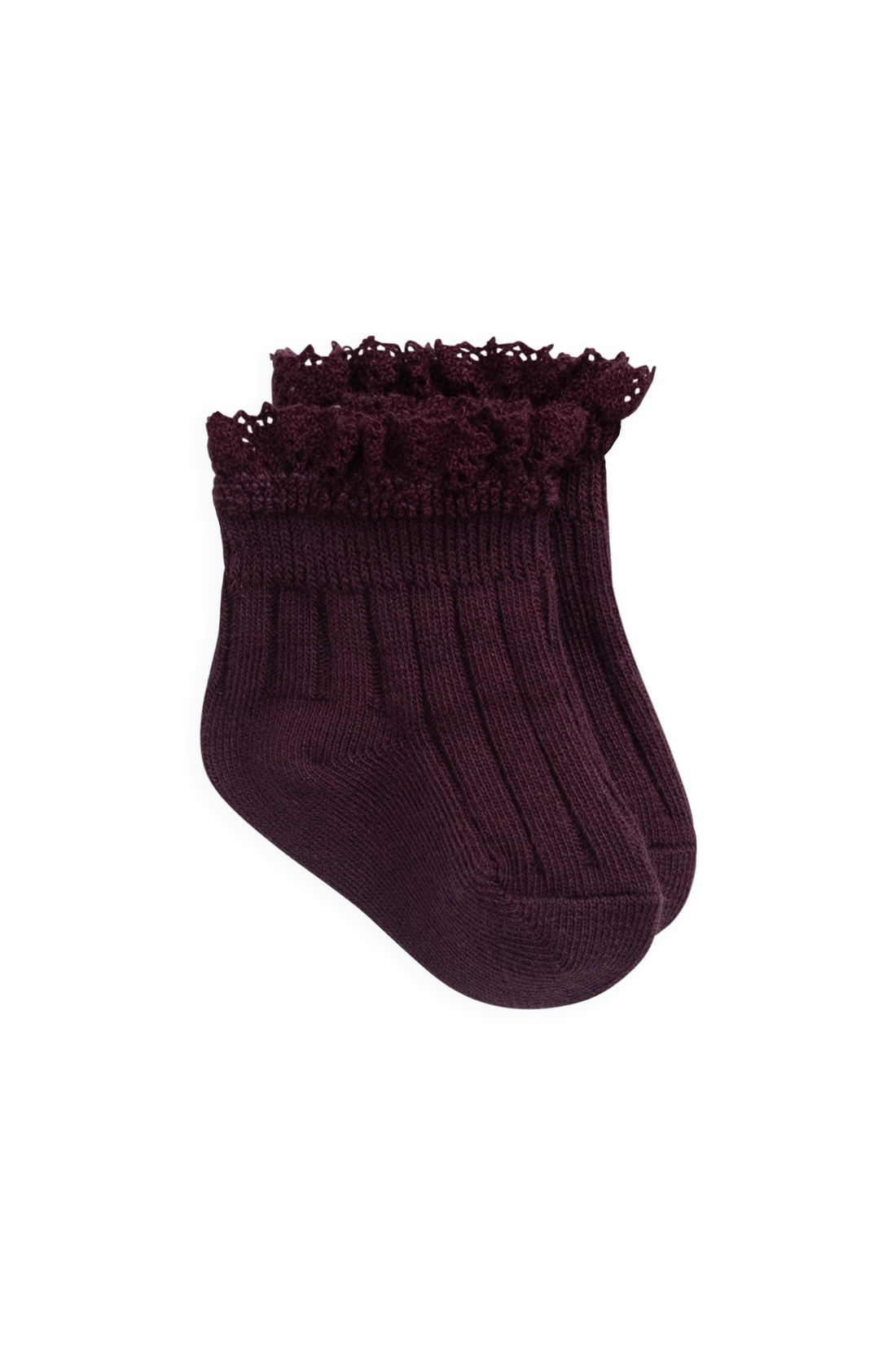 Emily Ankle Sock - Fig Childrens Socks from Jamie Kay USA