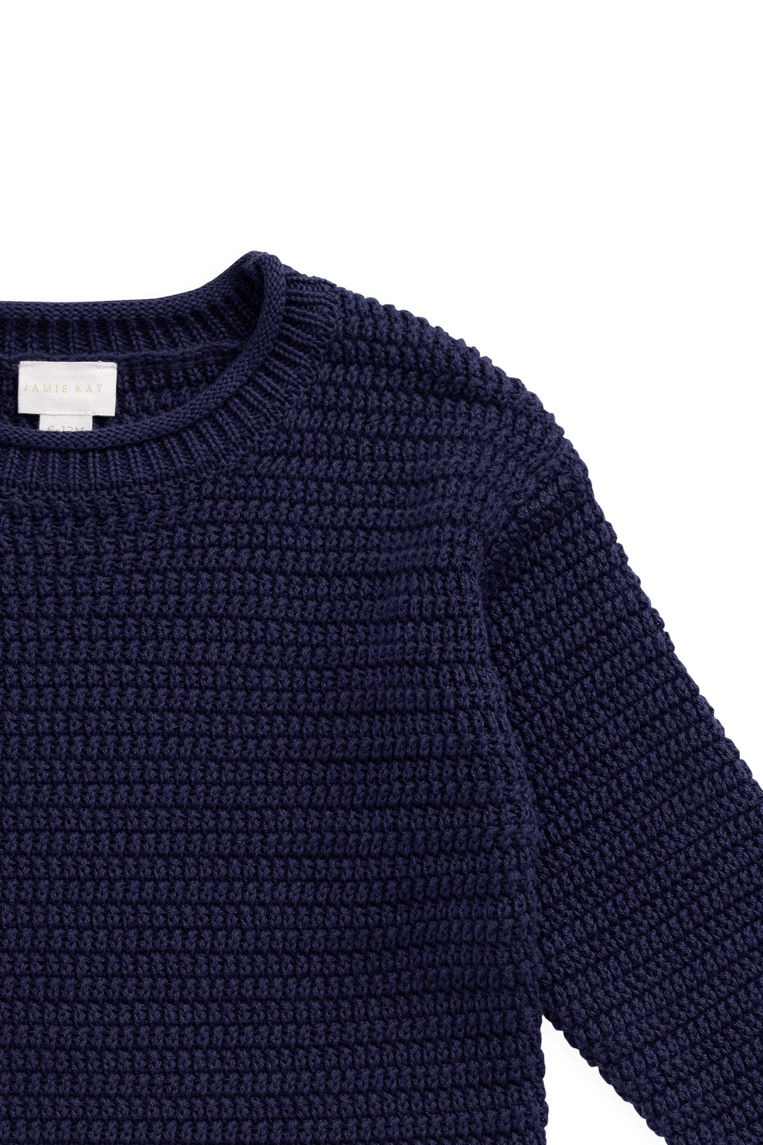Eugene Knitted Jumper - Marine Childrens Jumper from Jamie Kay USA
