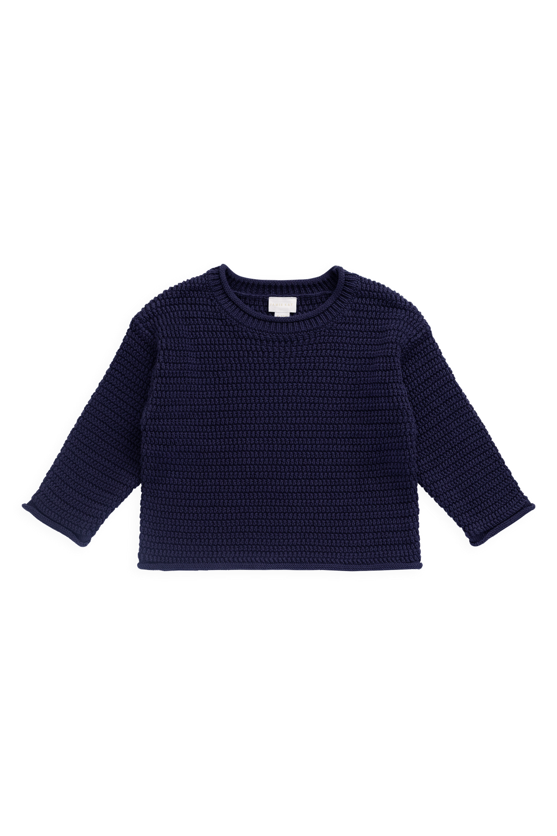 Eugene Knitted Jumper - Marine Childrens Jumper from Jamie Kay USA