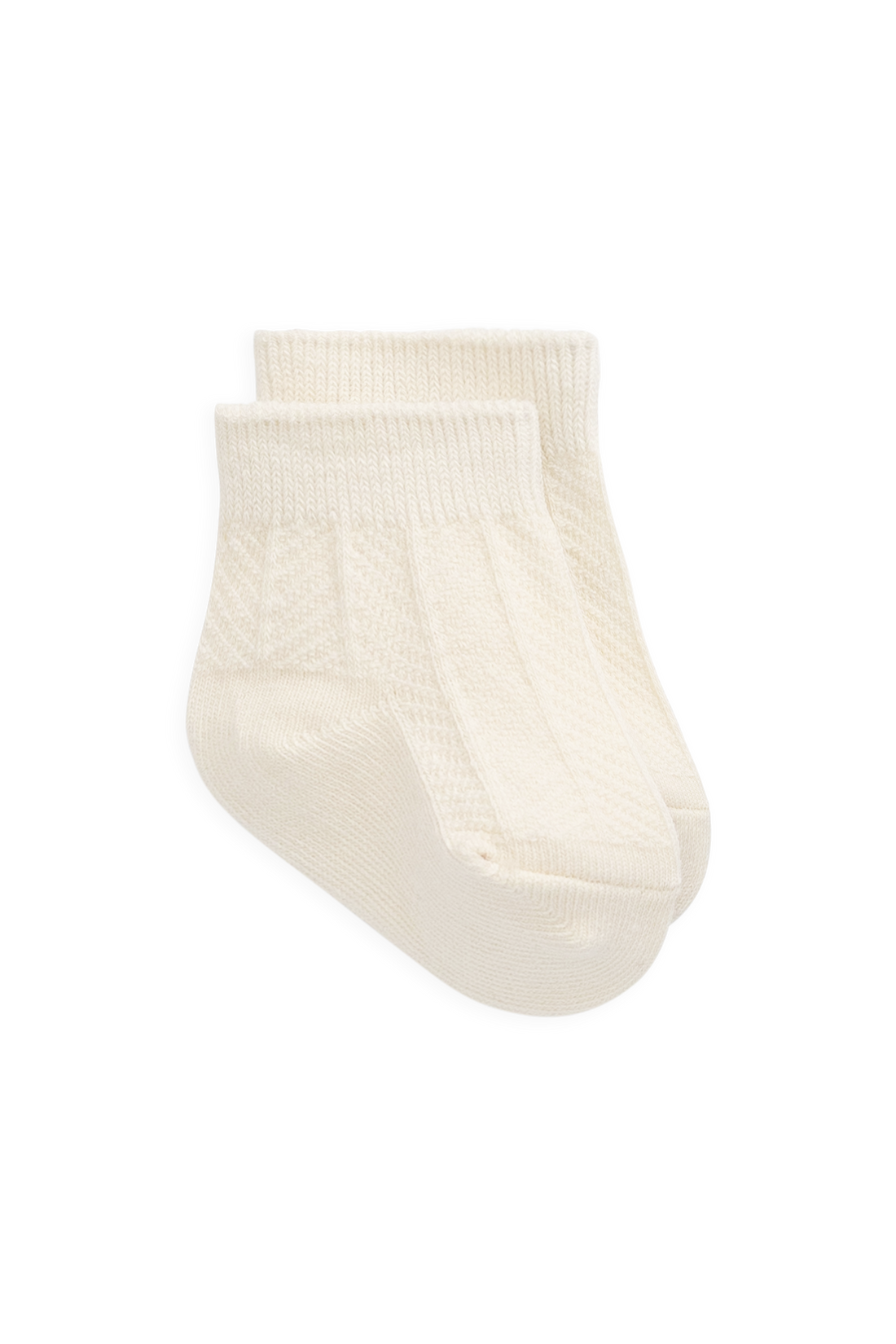 Herringbone Sock - Cloud Childrens Socks from Jamie Kay USA