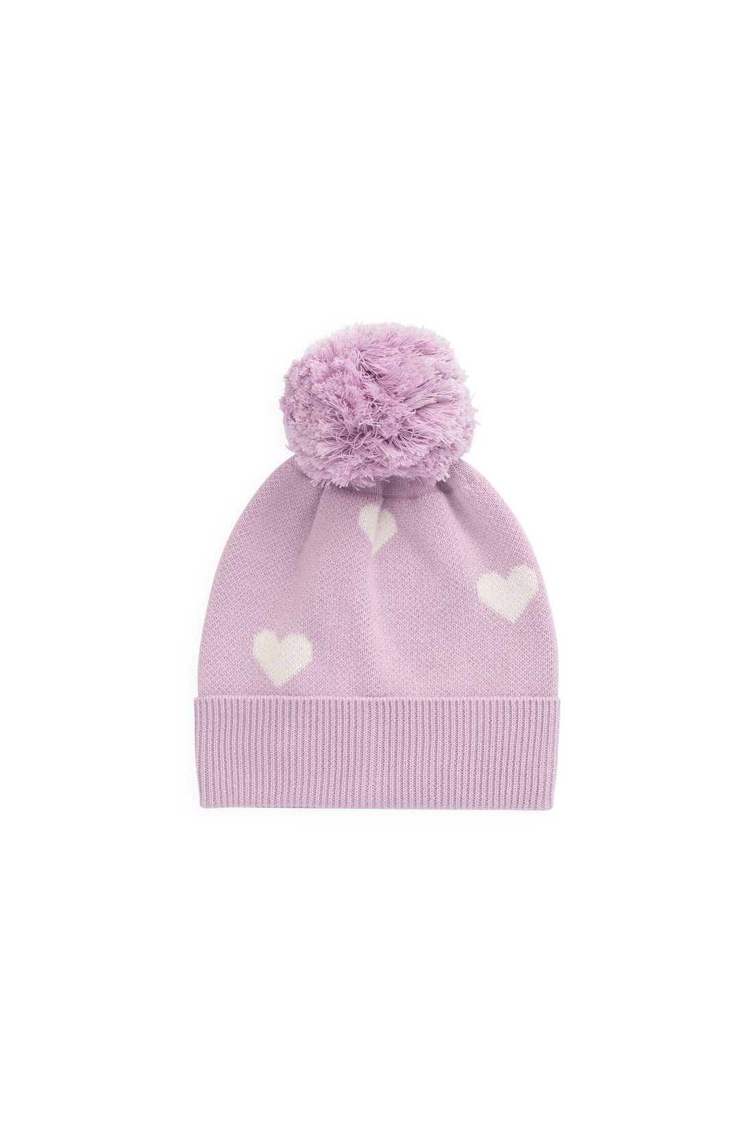 Kayla Hat - Kayla Heart Jacquard Orchid Dream Childrens Hat from Jamie Kay USA