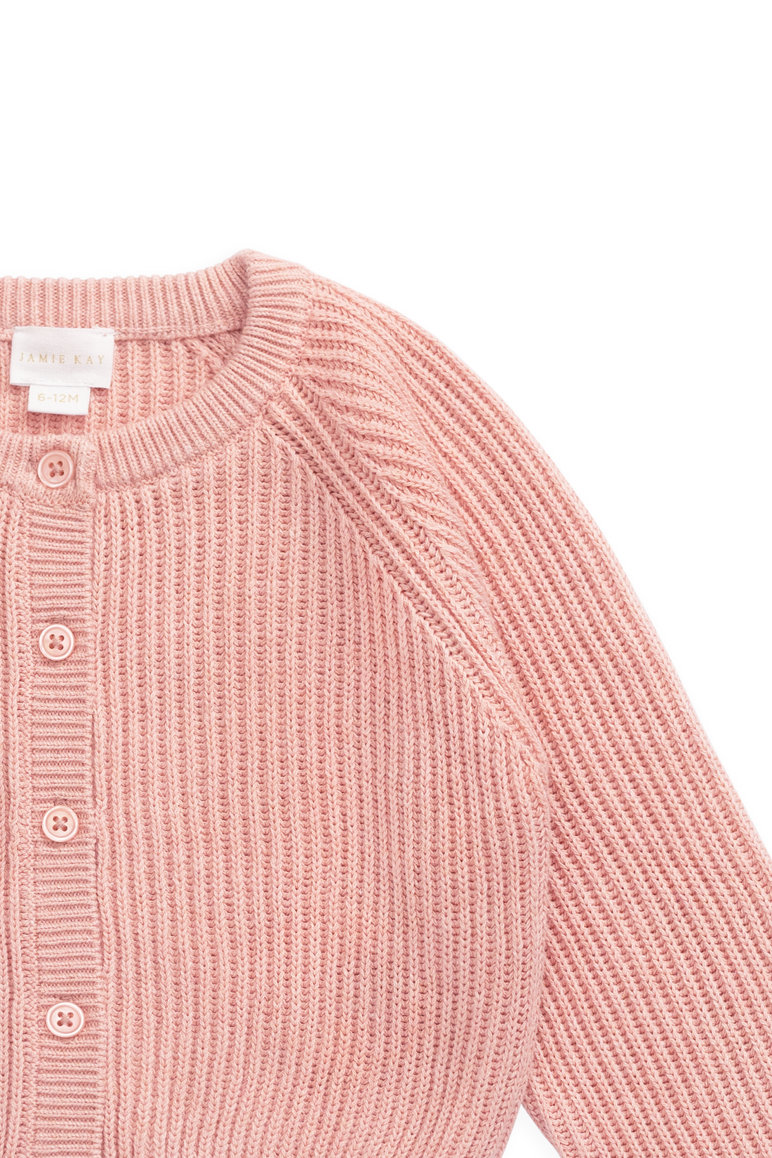 Matilda Cardigan - Pale Blush Childrens Cardigan from Jamie Kay USA