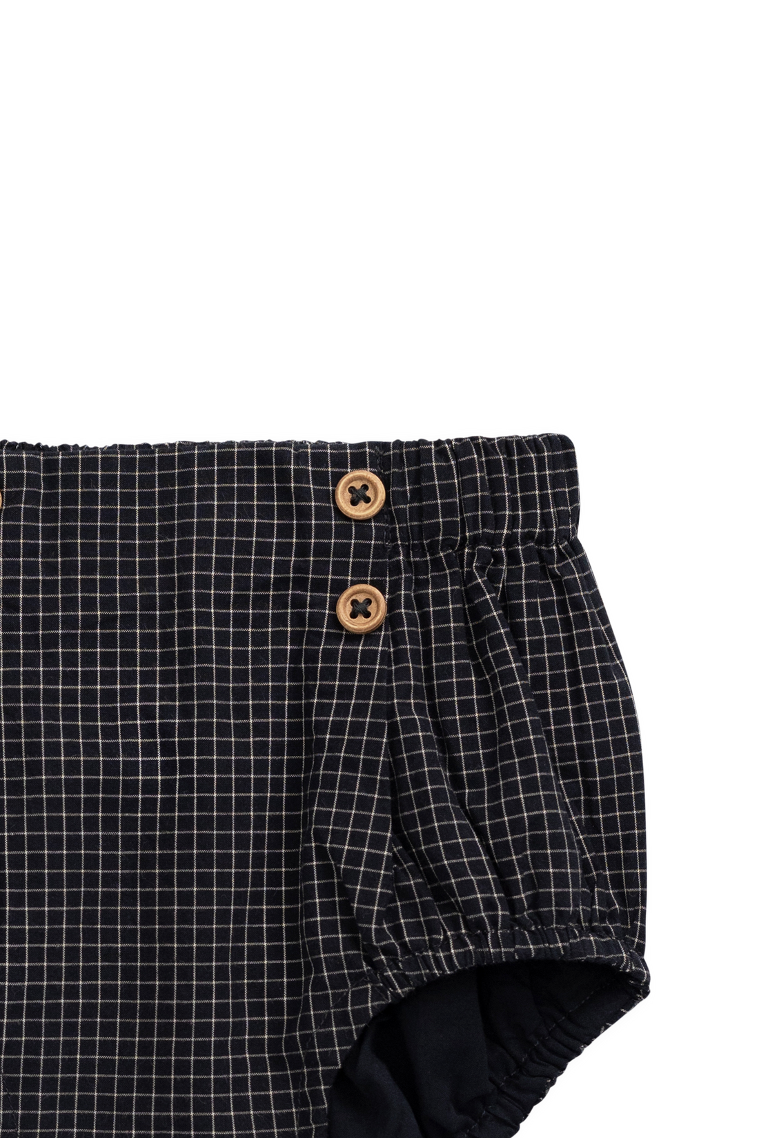 Organic Cotton Eliane Bloomer - Eclipse Grid Childrens Bloomer from Jamie Kay USA