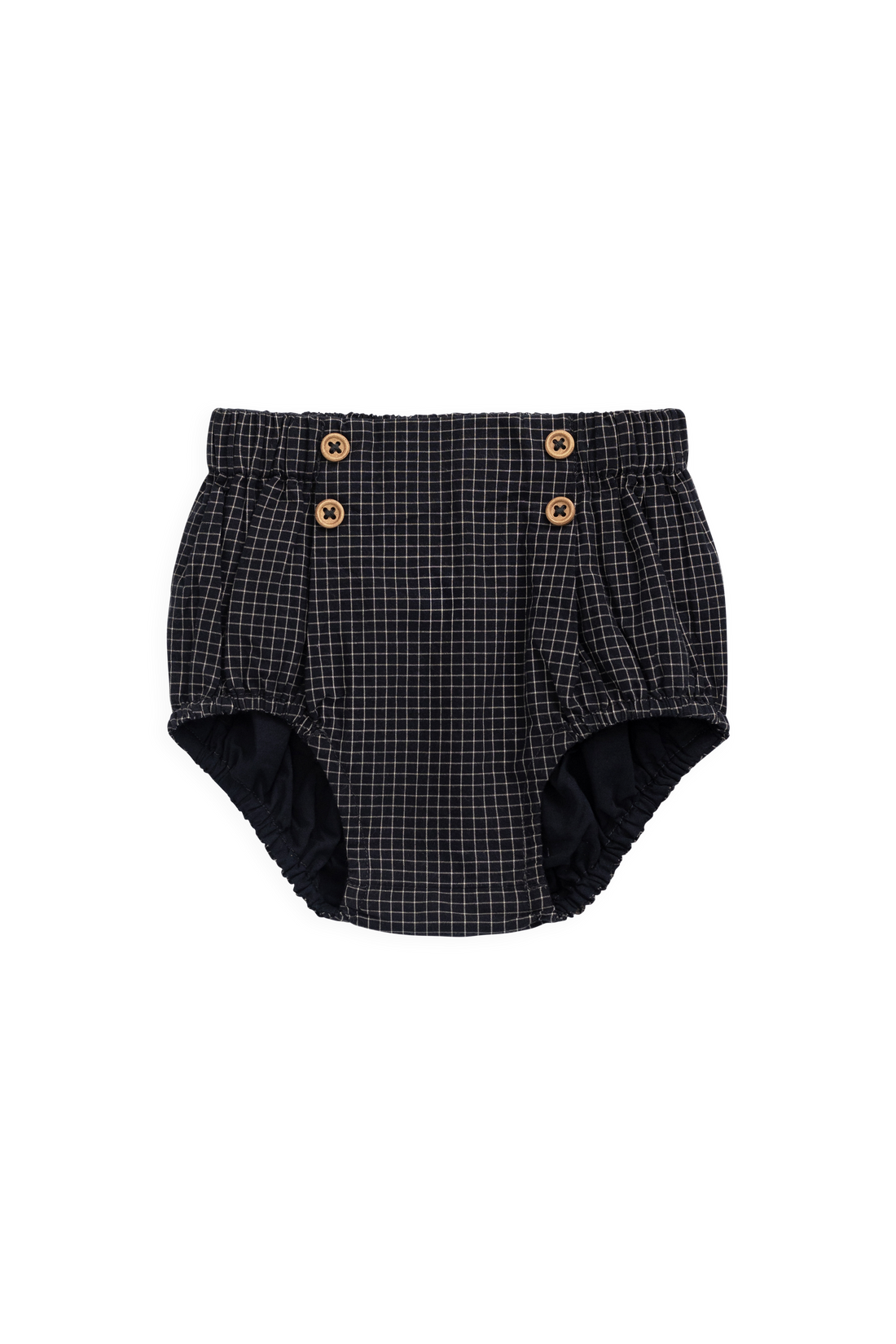 Organic Cotton Eliane Bloomer - Eclipse Grid Childrens Bloomer from Jamie Kay USA