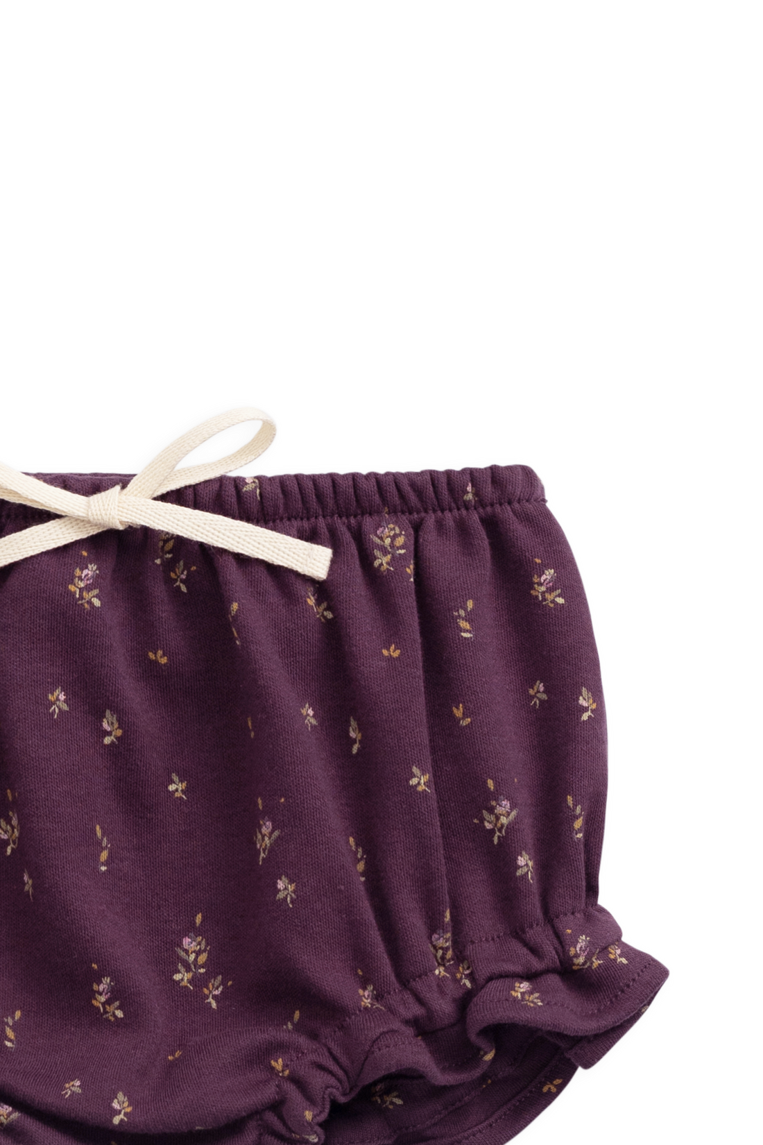 Organic Cotton Frill Bloomer - Dina Fig Childrens Bloomer from Jamie Kay USA