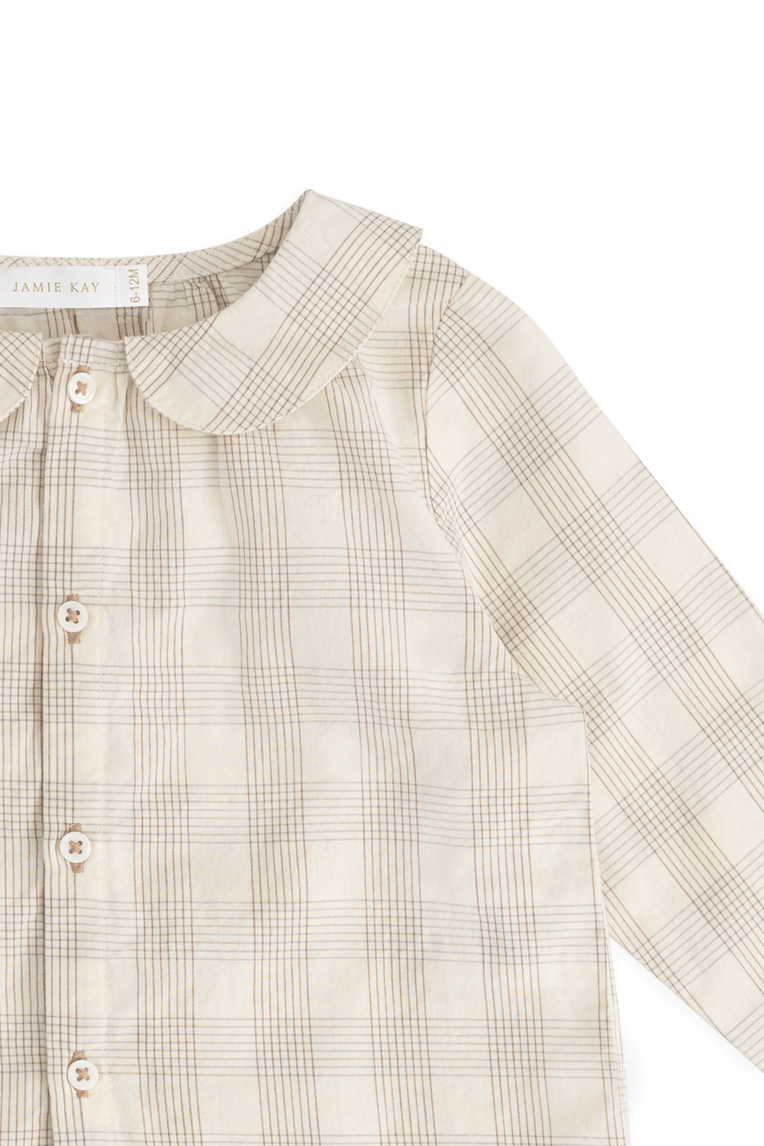 Organic Cotton Gabriel Top - Joe Check Natural Childrens Top from Jamie Kay USA