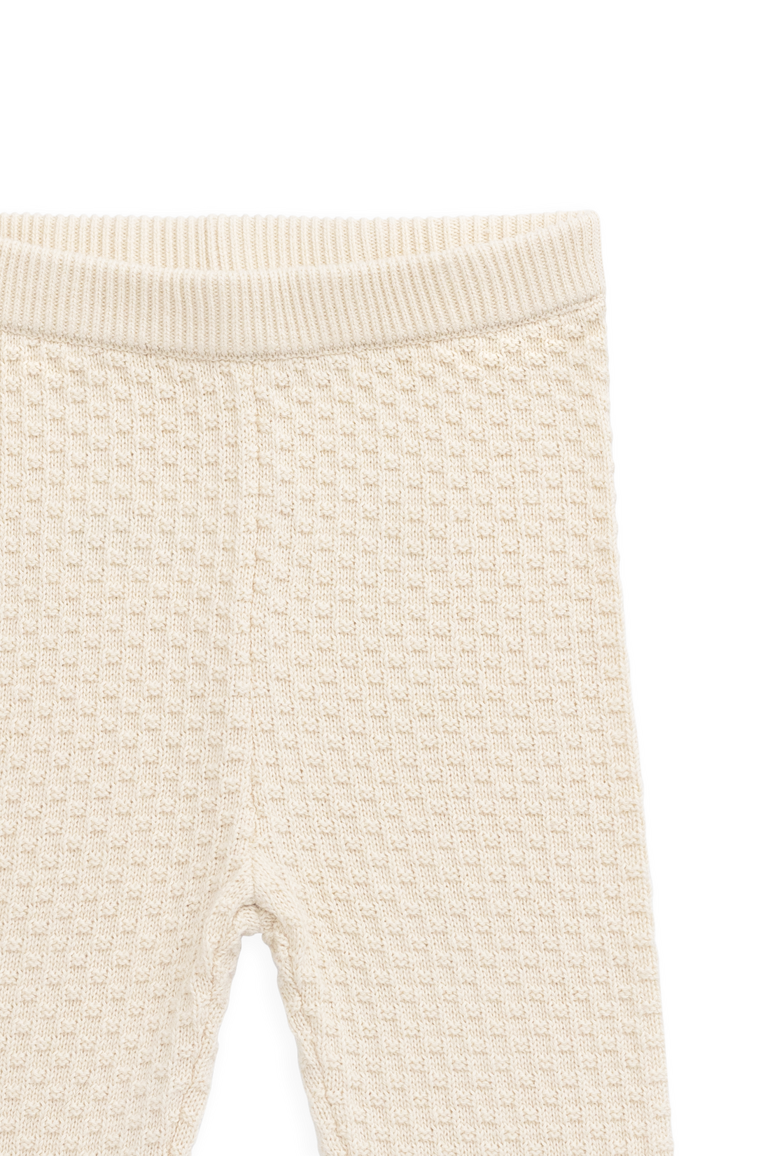 Parker Knit Pant - Vanilla Childrens Pants from Jamie Kay USA