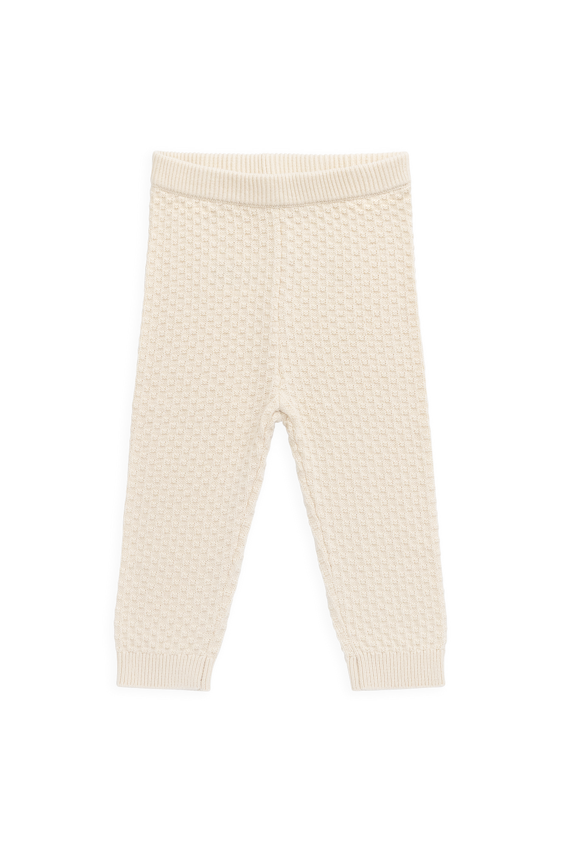Parker Knit Pant - Vanilla Childrens Pants from Jamie Kay USA