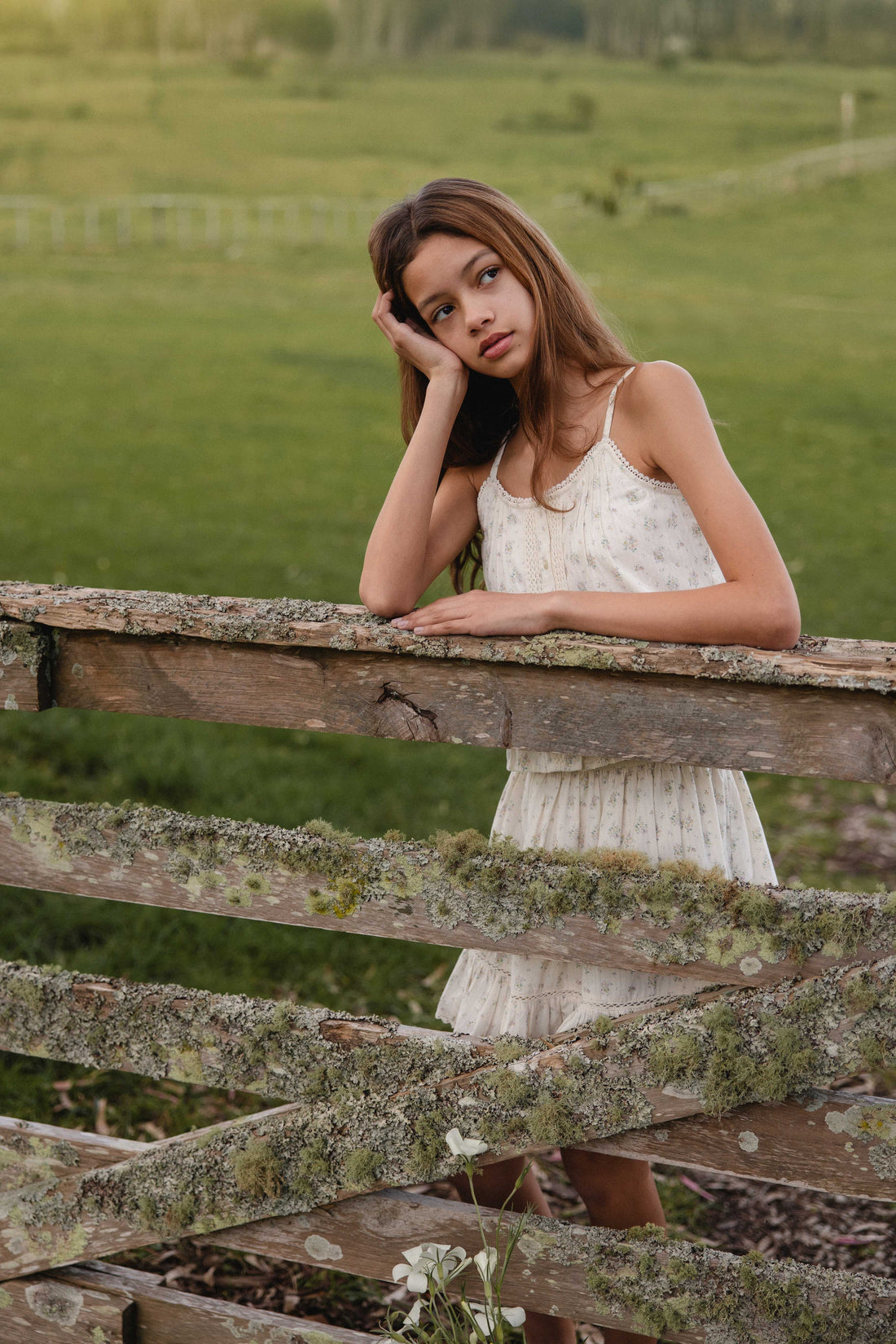 Organic Cotton Miley Skirt - Justine Orchid Childrens Skirt from Jamie Kay USA