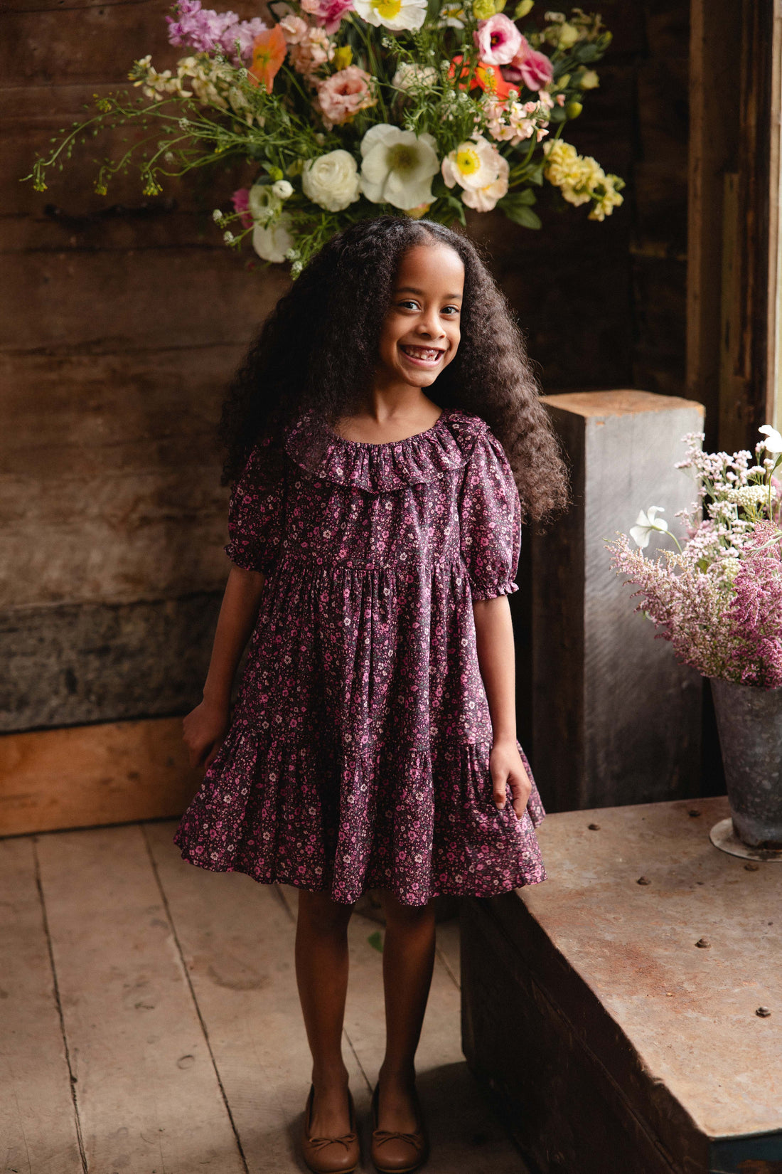 Organic Cotton Acacia Dress - Flora Fig Childrens Dress from Jamie Kay USA