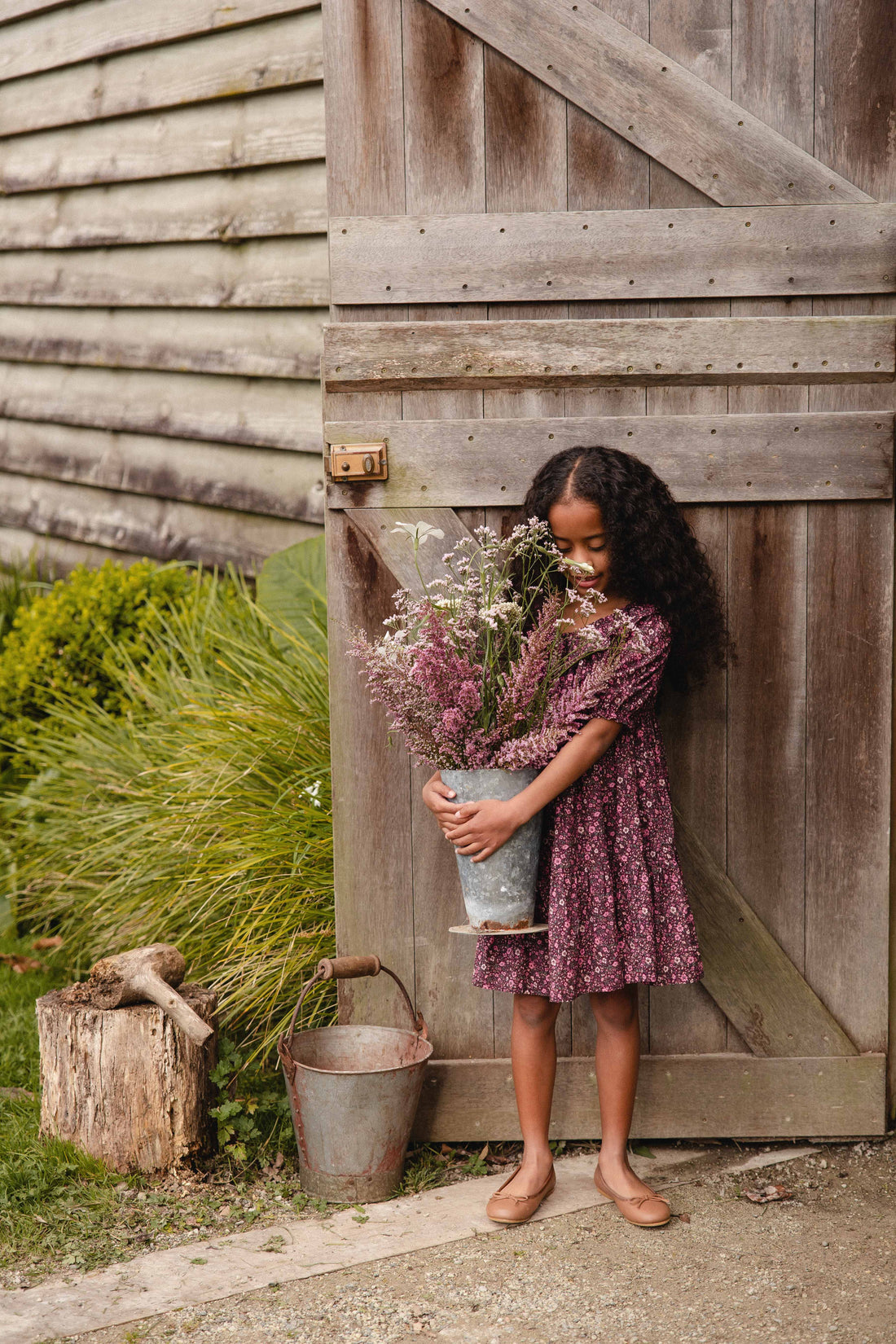 Organic Cotton Acacia Dress - Flora Fig Childrens Dress from Jamie Kay USA