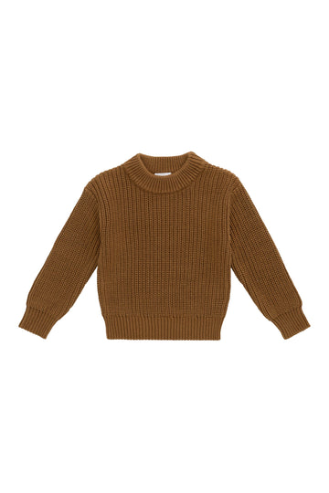 Morgan Jumper - Autumn Bronze Childrens Jumper from Jamie Kay USA