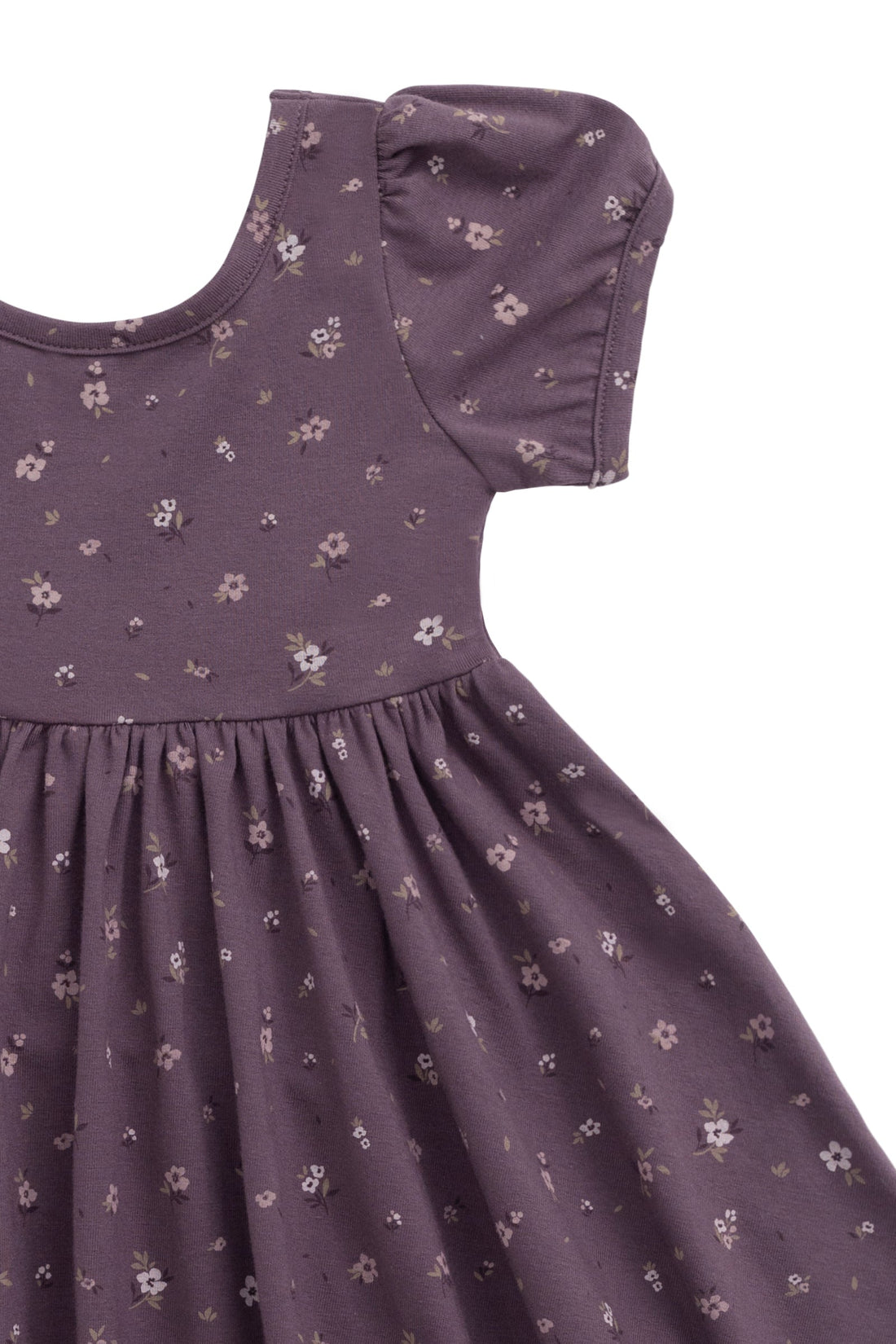 Organic Cotton Meadow Dress - Goldie Huckleberry Large Childrens Dress from Jamie Kay USA