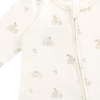 Organic Cotton Reese Zip Onepiece - Pennys Baby Friends Childrens Pyjama from Jamie Kay USA