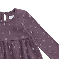 Organic Cotton Sage Top - Goldie Huckleberry Large Childrens Top from Jamie Kay USA