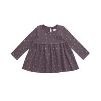 Organic Cotton Sage Top - Goldie Huckleberry Large Childrens Top from Jamie Kay USA