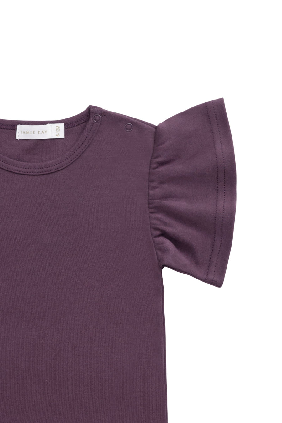 Pima Cotton Leah Top - Blackberry Childrens Top from Jamie Kay USA