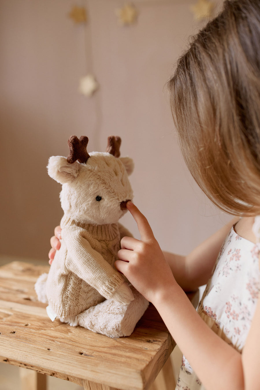 Snuggle Bunnies - Fable The Cosy Deer Childrens Toy from Jamie Kay USA