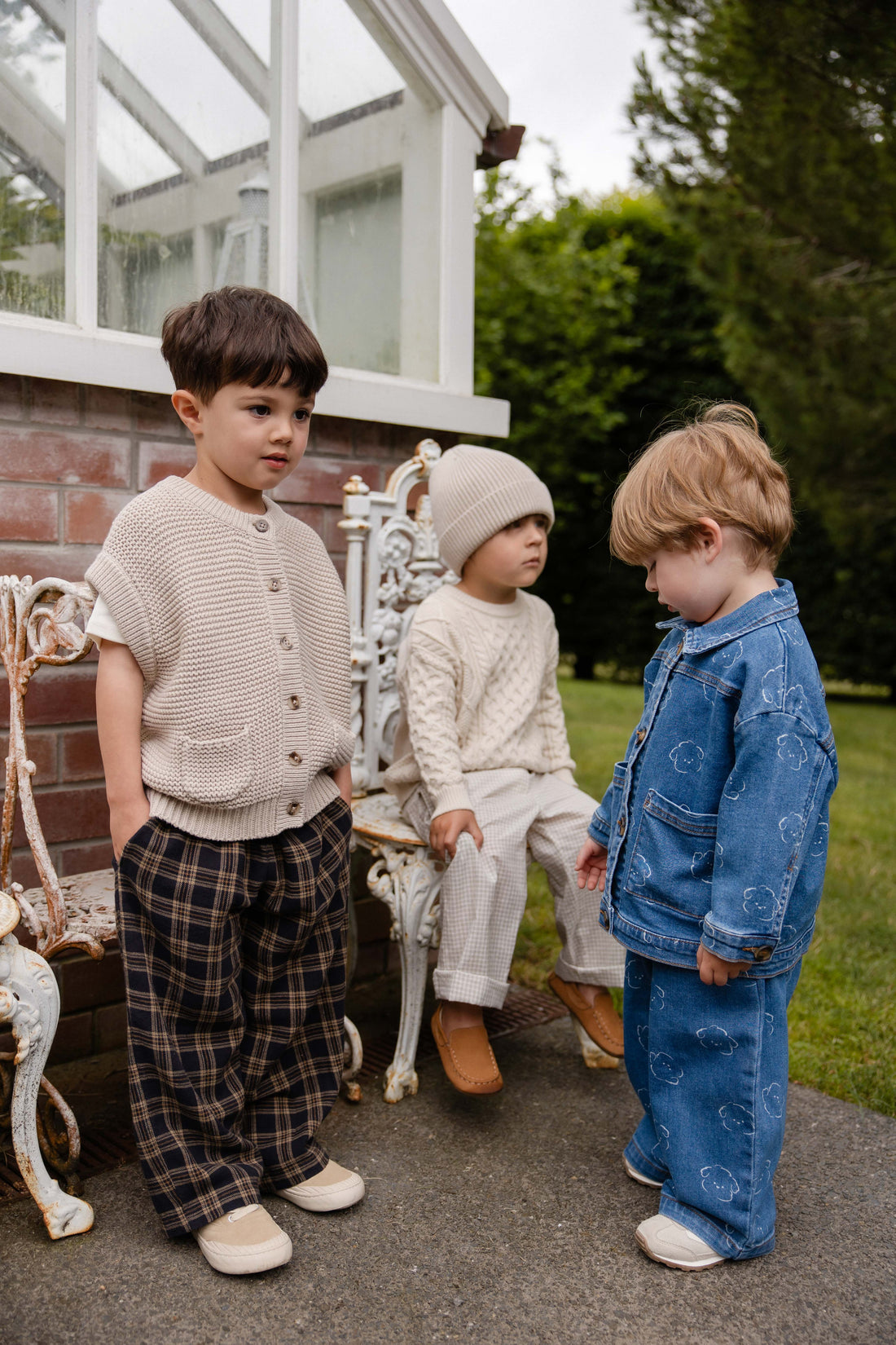 Abel Pant-Haru Denim Childrens Pant from Jamie Kay USA