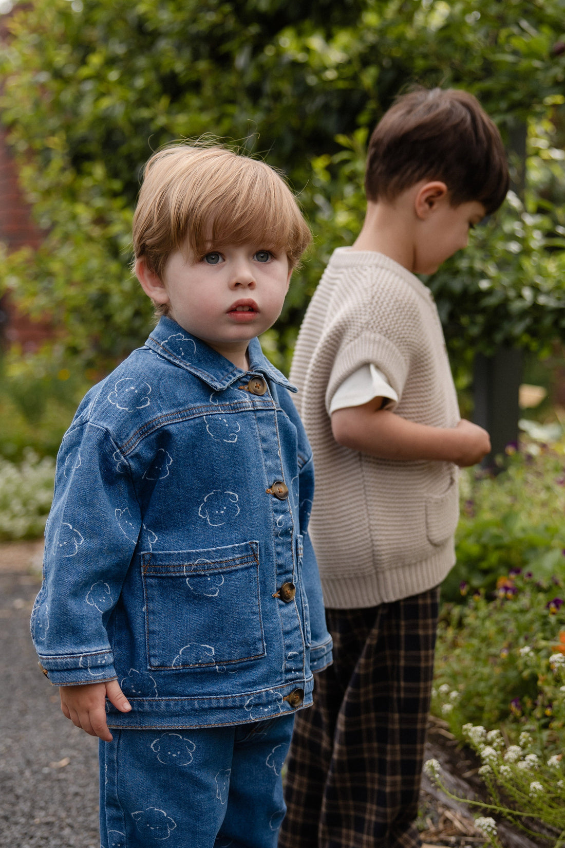 Axel Jacket-Haru Denim Childrens Jacket from Jamie Kay USA