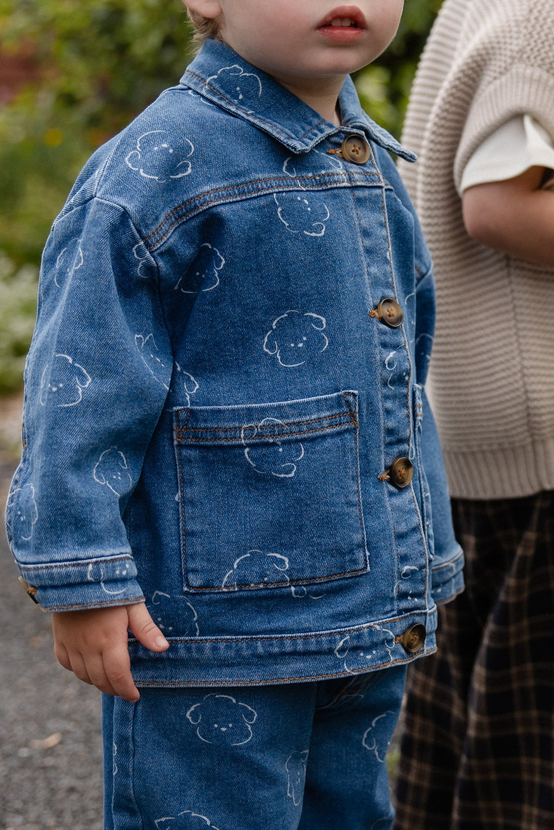 Axel Jacket-Haru Denim Childrens Jacket from Jamie Kay USA