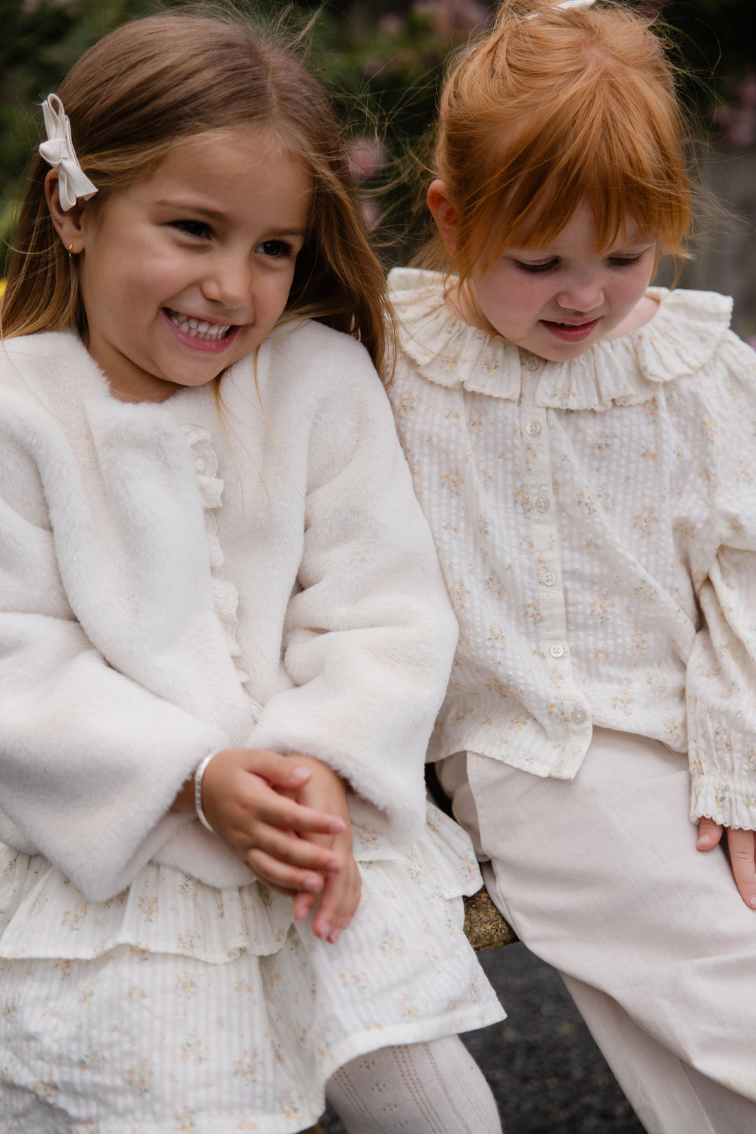 Bowie Jacket-Vanilla Childrens Footwear from Jamie Kay USA