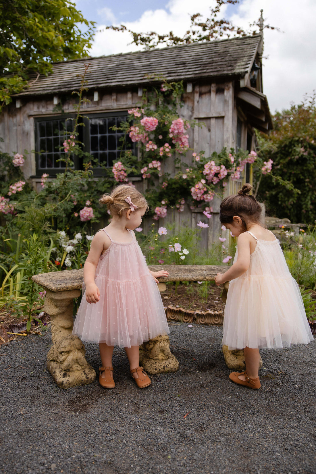 Nylah Dress - Petite Heart Rosie Childrens Dress from Jamie Kay USA