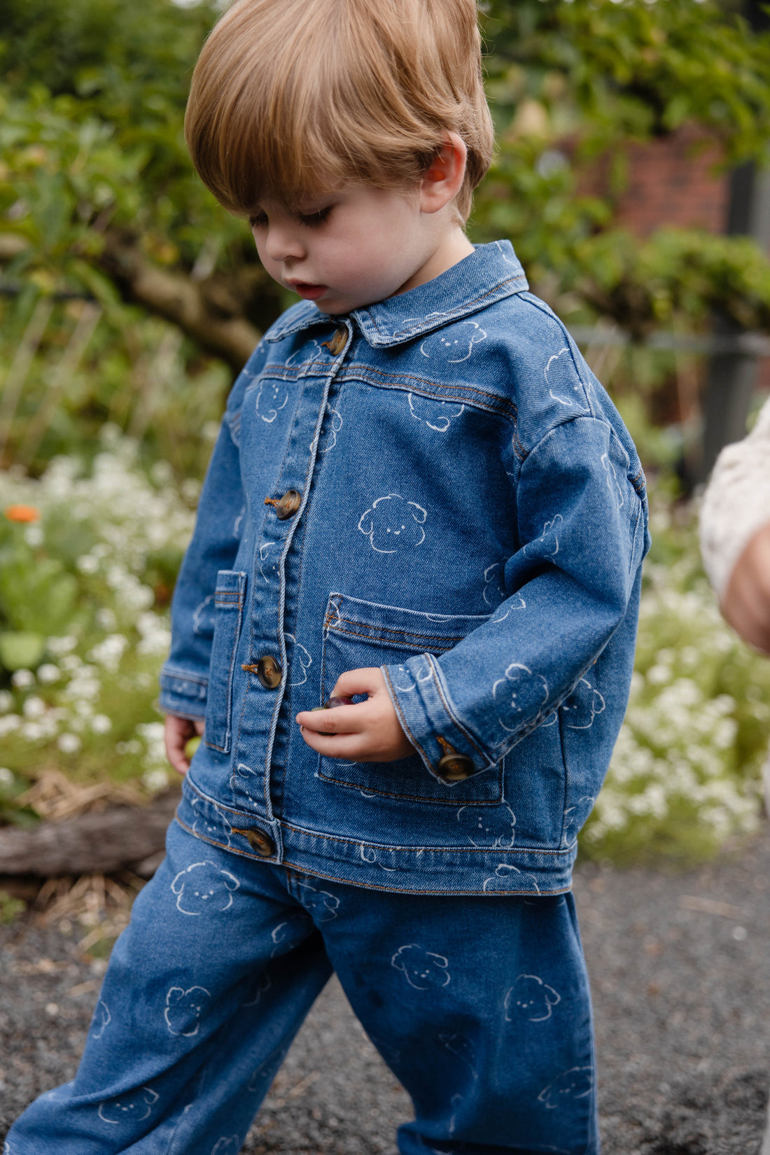 Axel Jacket-Haru Denim Childrens Jacket from Jamie Kay USA