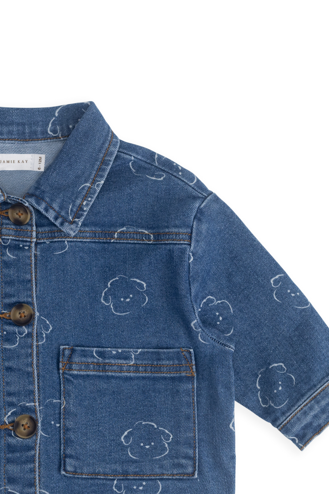 Axel Jacket-Haru Denim Childrens Jacket from Jamie Kay USA