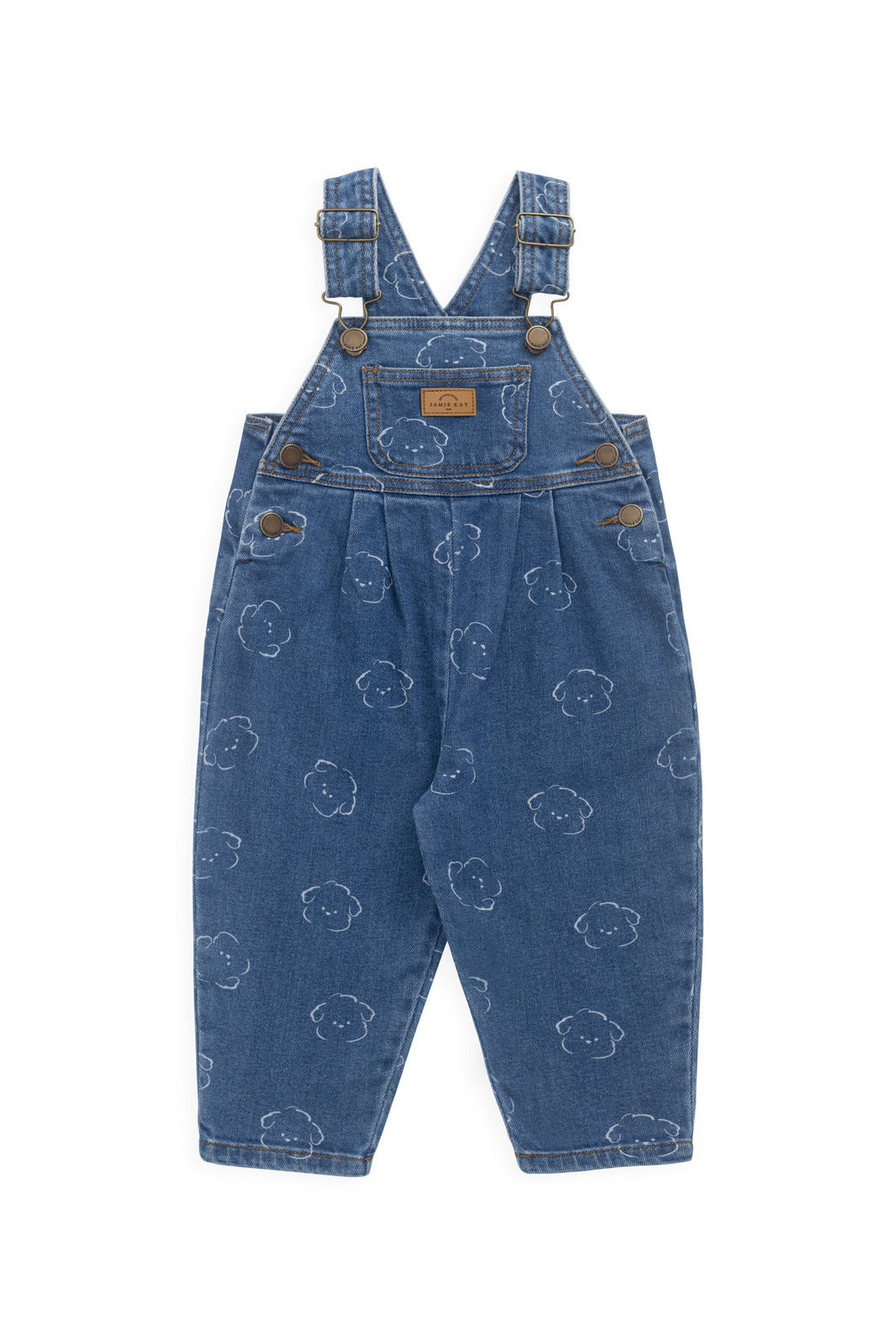 Blair Overall-Haru Denim Childrens Overall from Jamie Kay USA