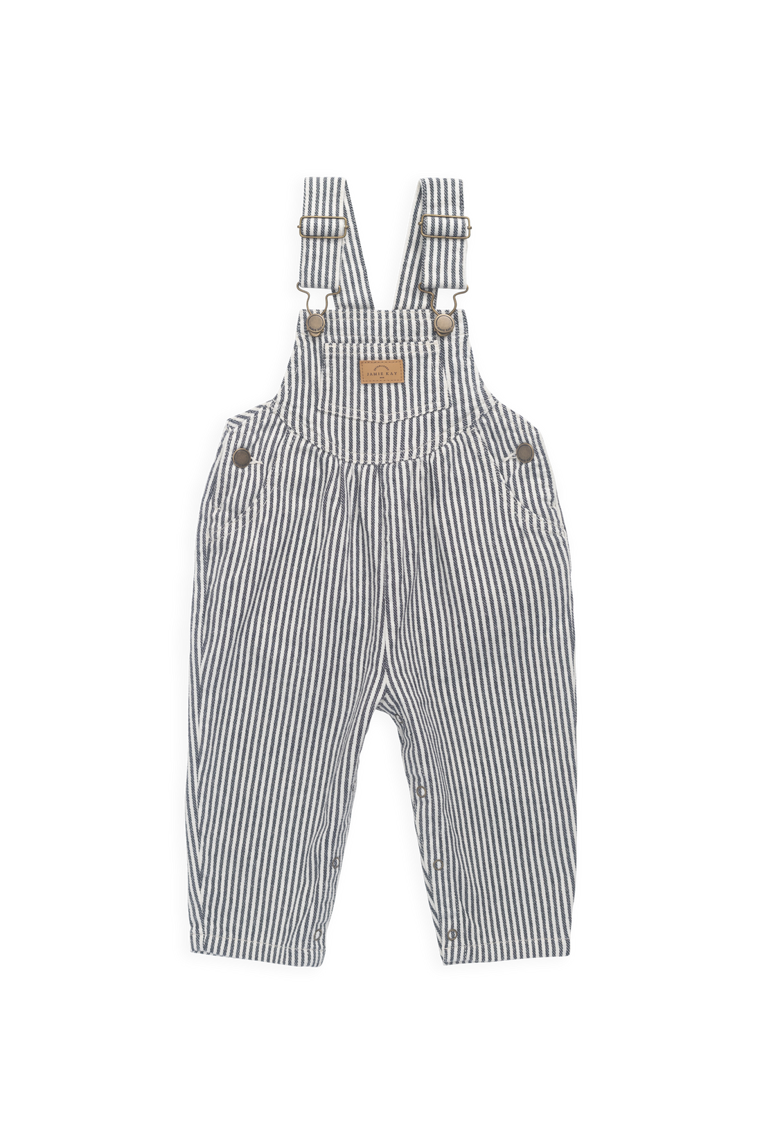 Cecil Overall-Sailor Stripe Eclipse / Cloud Childrens Overall from Jamie Kay USA
