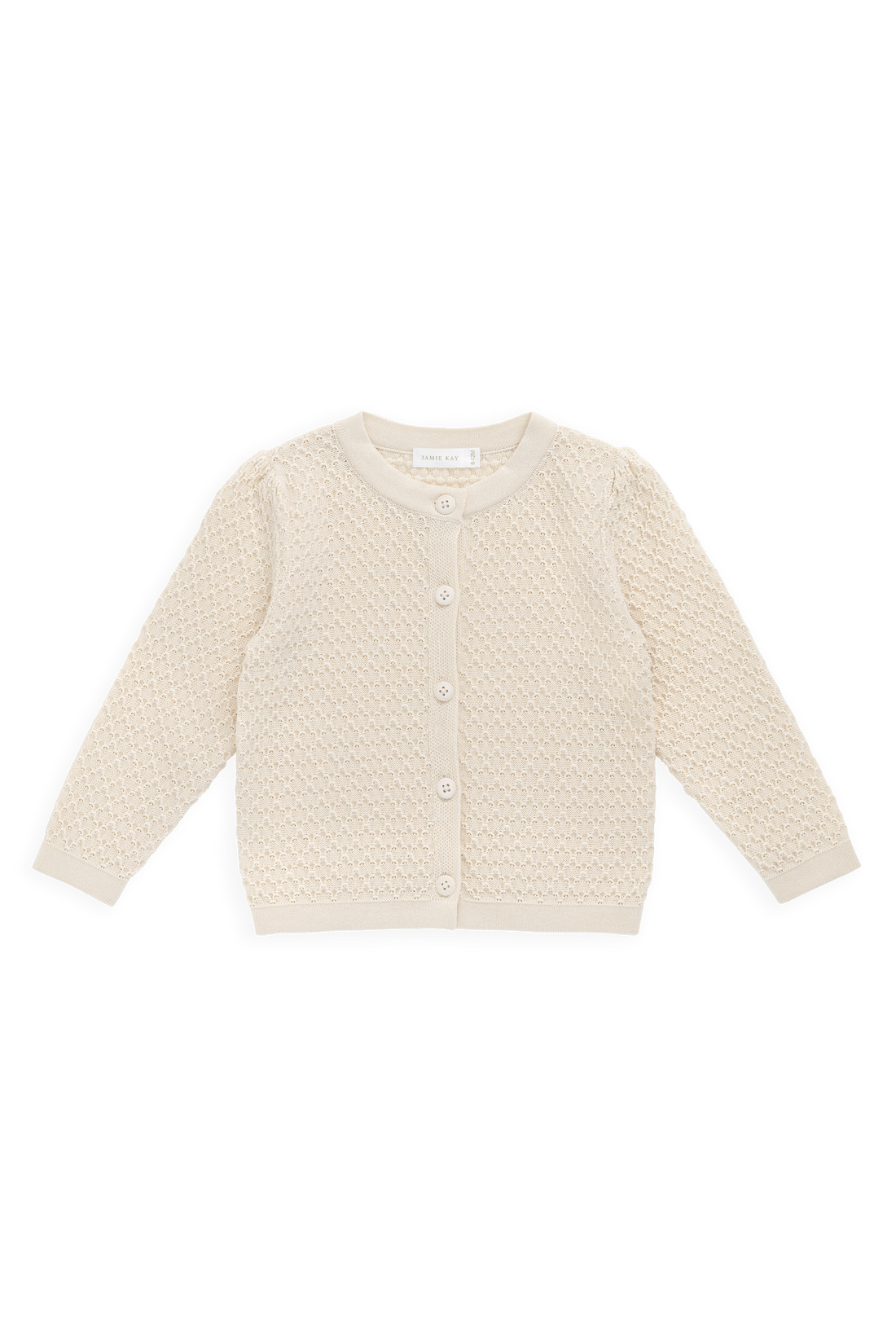 Clementine Cardigan-Vanilla Childrens Cardigan from Jamie Kay USA