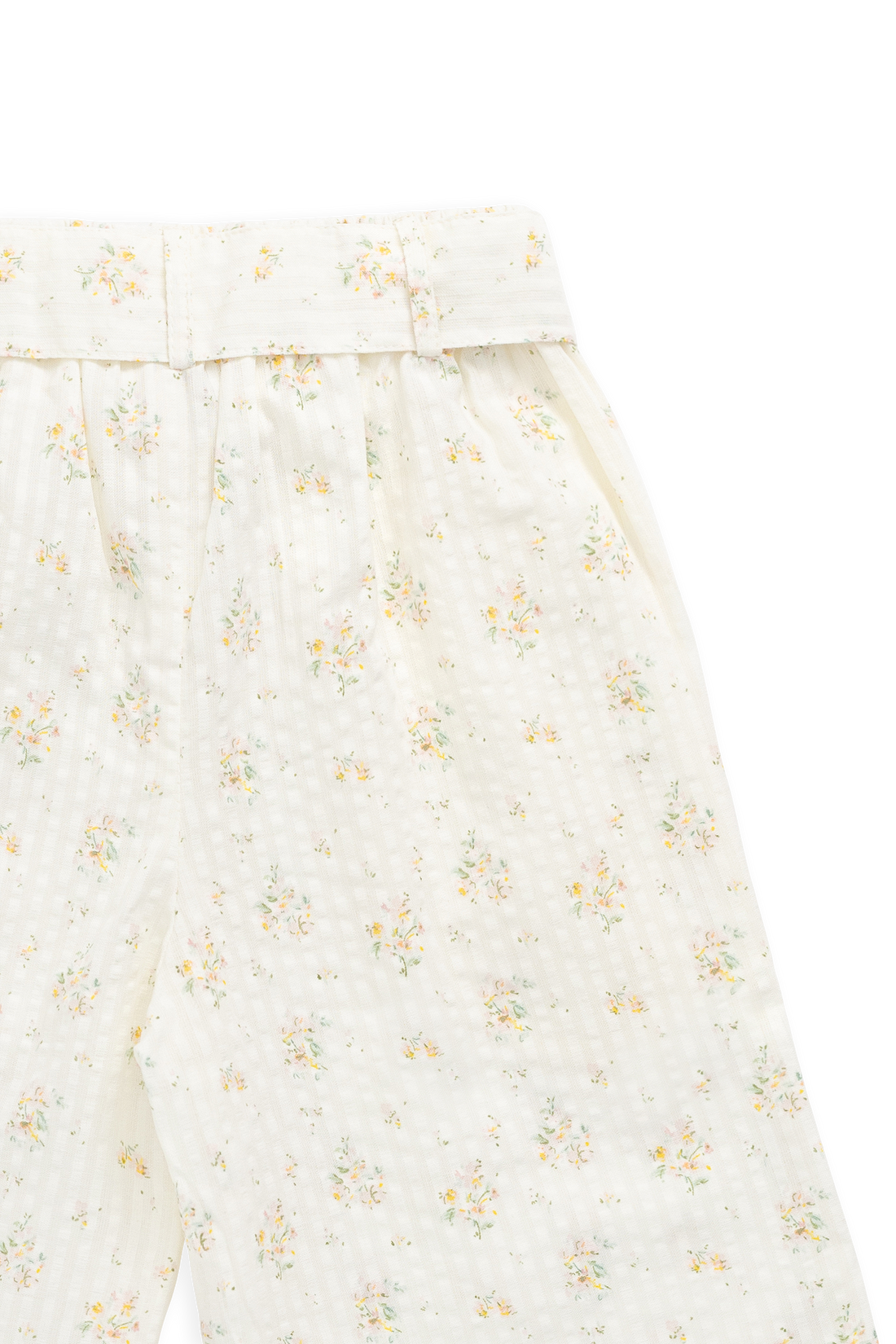 Organic Cotton Cosette Pant-Justine Parchment Childrens Pant from Jamie Kay USA