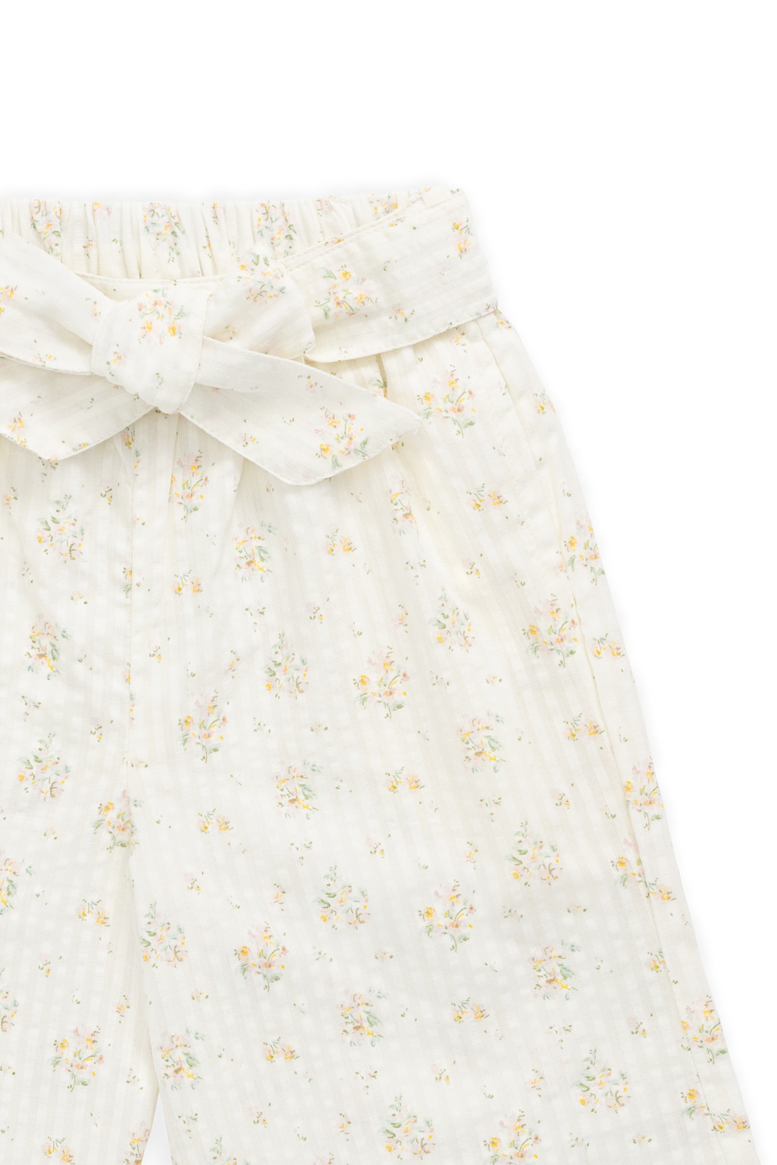 Organic Cotton Cosette Pant-Justine Parchment Childrens Pant from Jamie Kay USA