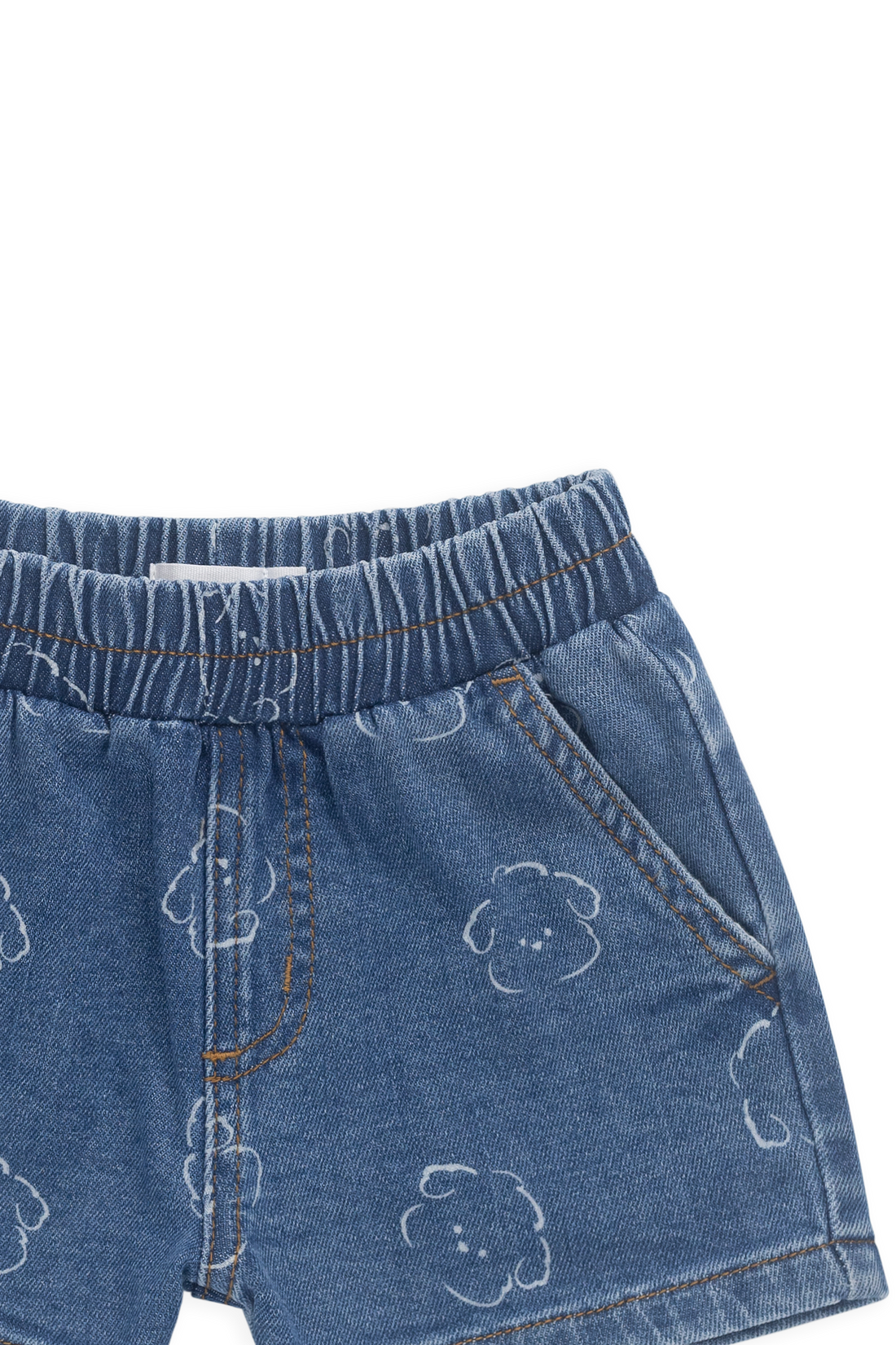 Reid Denim Short-Haru Denim Childrens Shorts from Jamie Kay USA