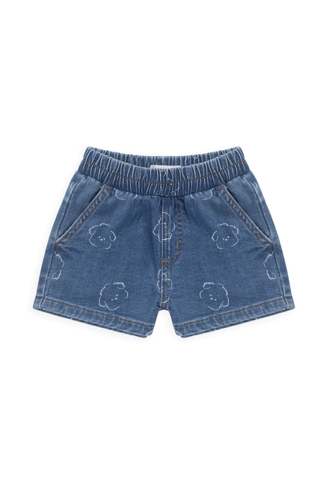Reid Denim Short-Haru Denim Childrens Shorts from Jamie Kay USA