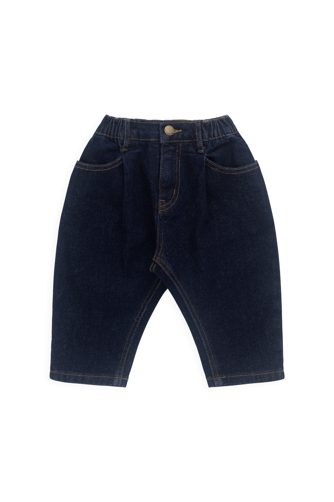 Rueben Pant-Mid Indigo Denim Childrens Pant from Jamie Kay USA