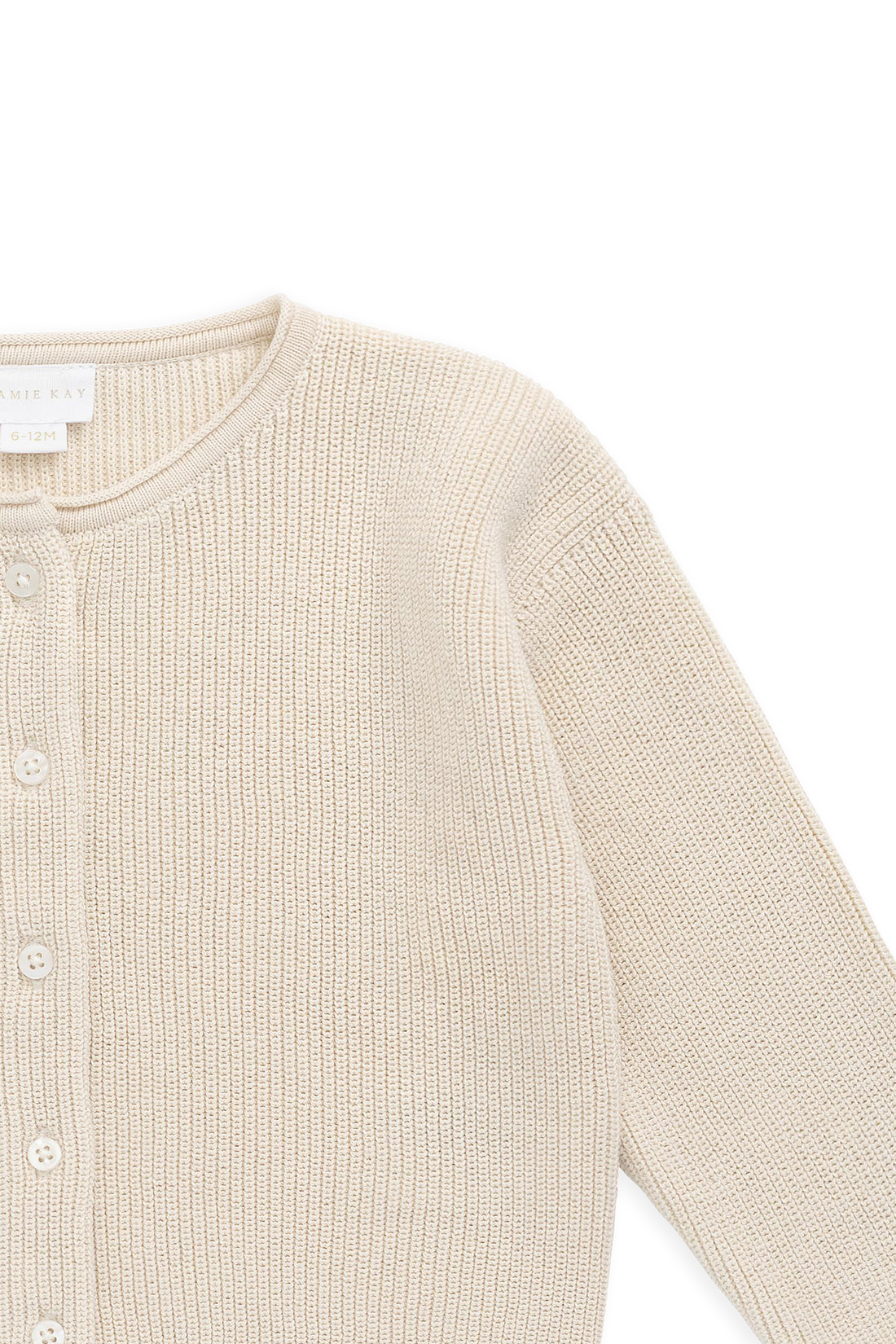 Sally Cardigan-Vanilla Childrens Cardigan from Jamie Kay USA
