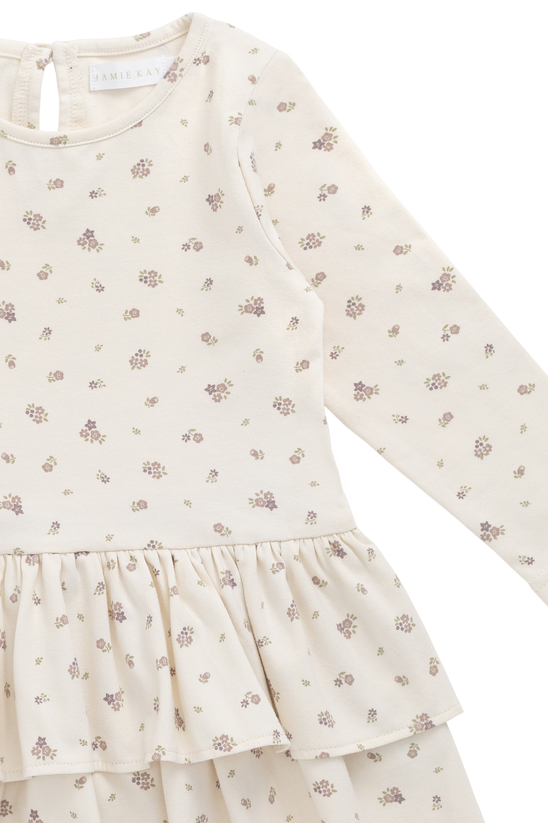 Organic Cotton Fayette Dress - Irina Tofu Childrens Dress from Jamie Kay USA