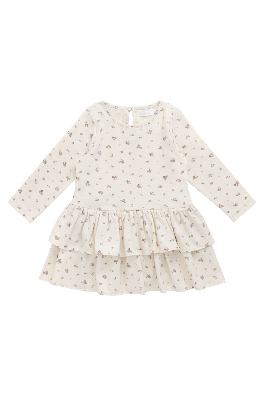 Organic Cotton Fayette Dress - Irina Tofu Childrens Dress from Jamie Kay USA