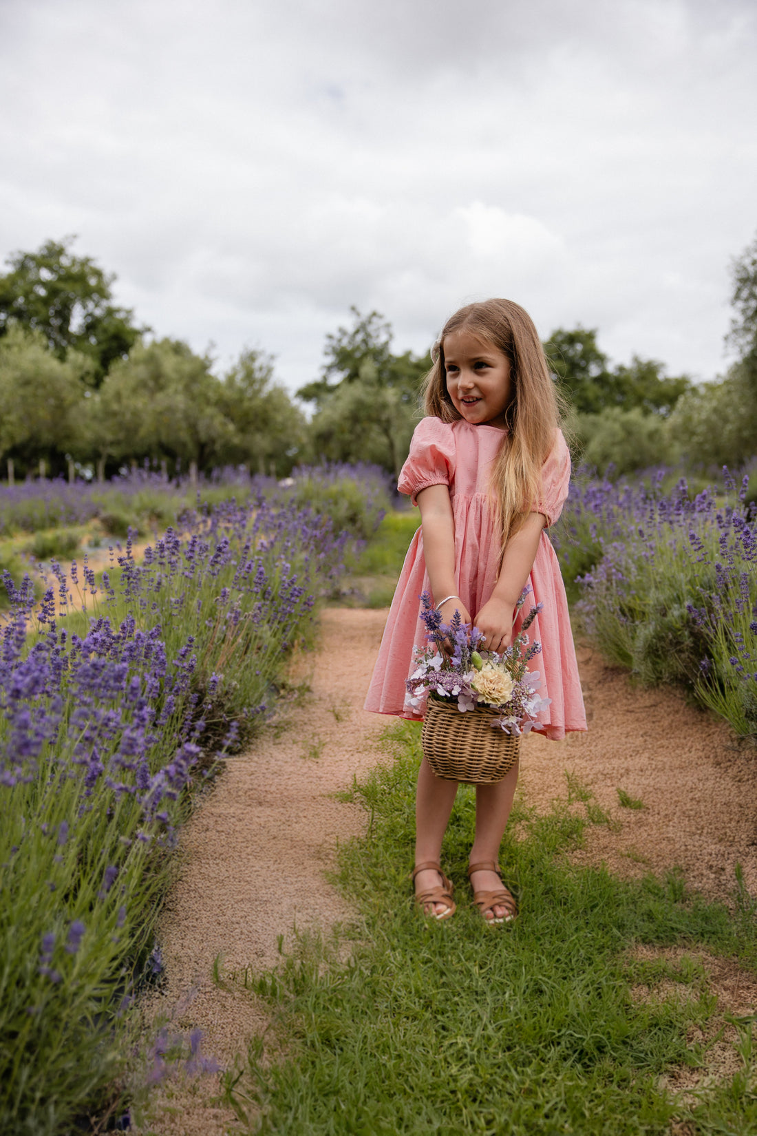 Organic Cotton Frannie Dress - Swiss Pink 6-12M | Jamie Kay US Organic Cotton Frannie Dress - Swiss Pink 6-12M | Jamie Kay US