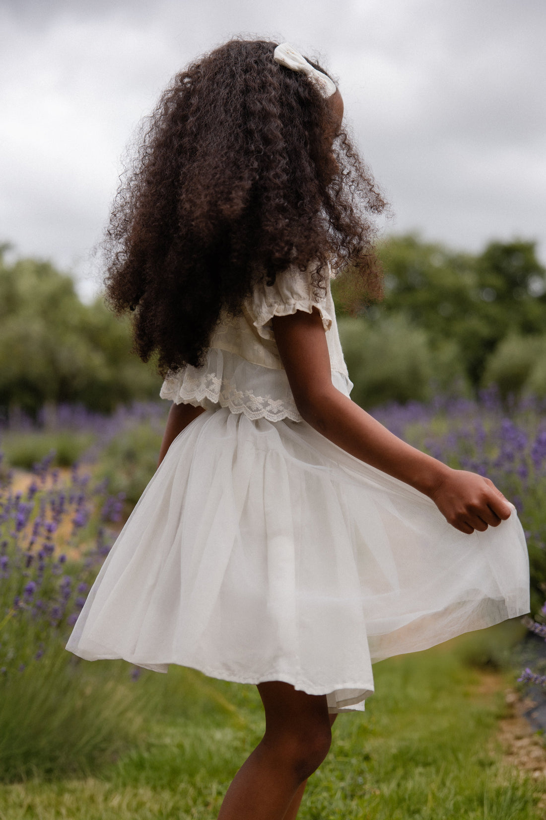Lucille Skirt - Sea Childrens Skirt from Jamie Kay USA