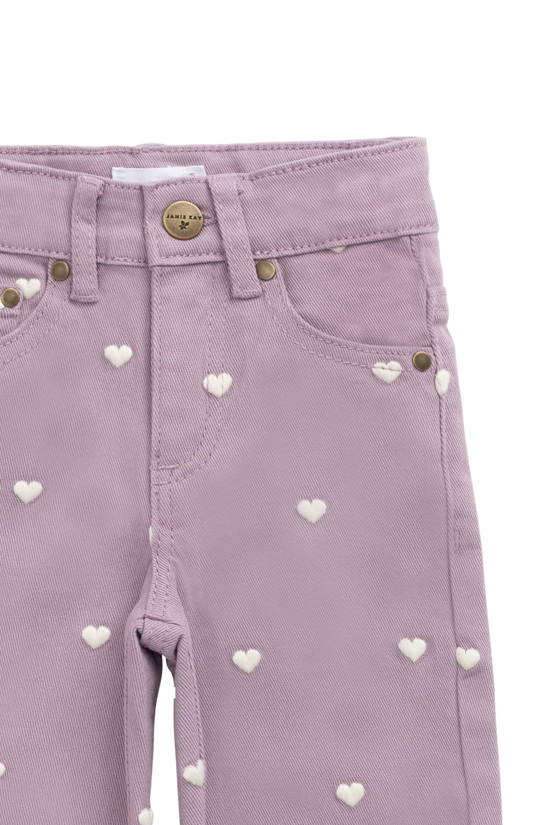 Blair Pant - Petite Heart Melody Childrens Pant from Jamie Kay USA