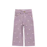 Blair Pant - Petite Heart Melody Childrens Pant from Jamie Kay USA