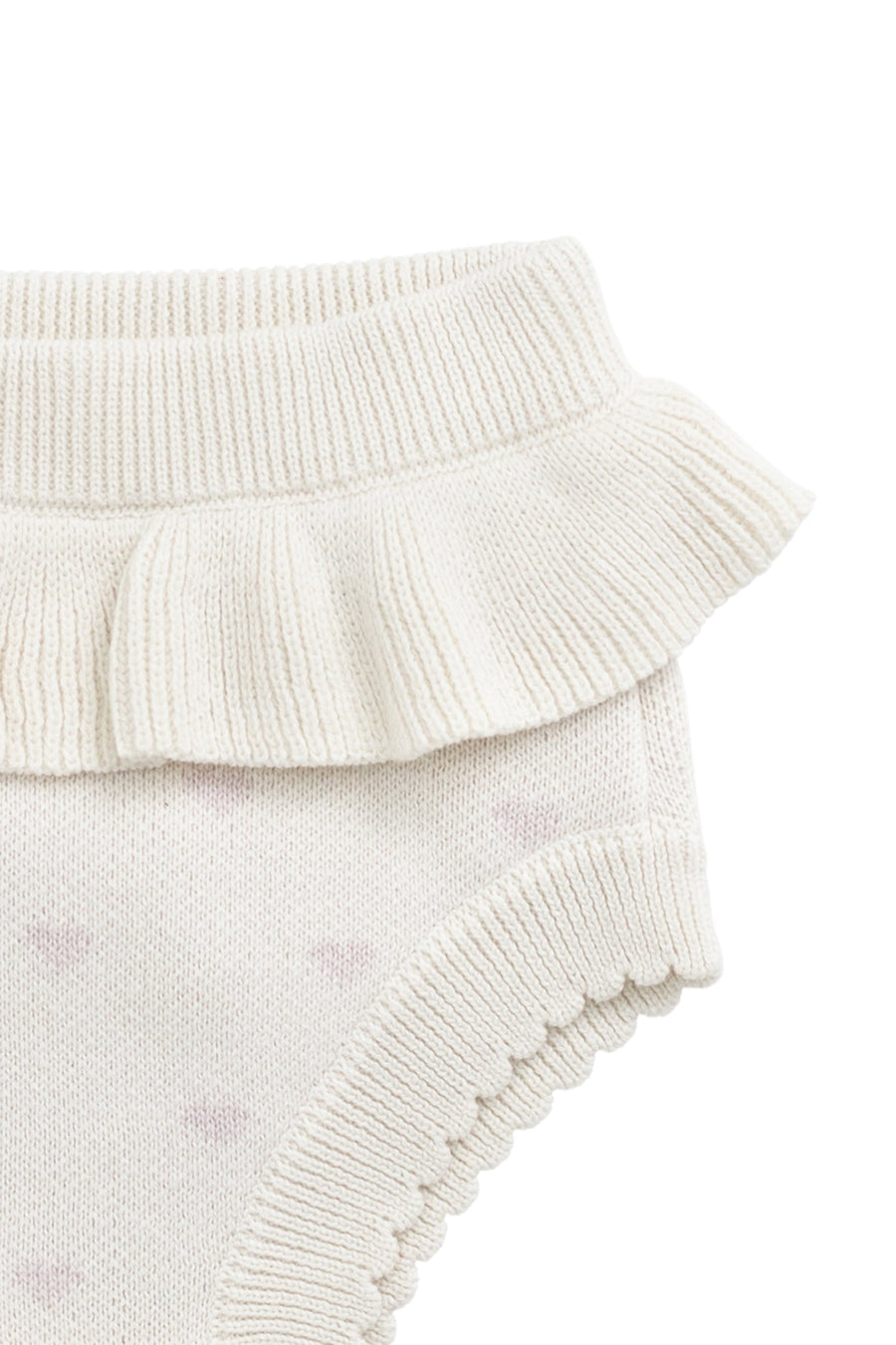 Celine Bloomer - Whisper White Little Love Childrens Bloomer from Jamie Kay USA