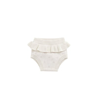 Celine Bloomer - Whisper White Little Love Childrens Bloomer from Jamie Kay USA